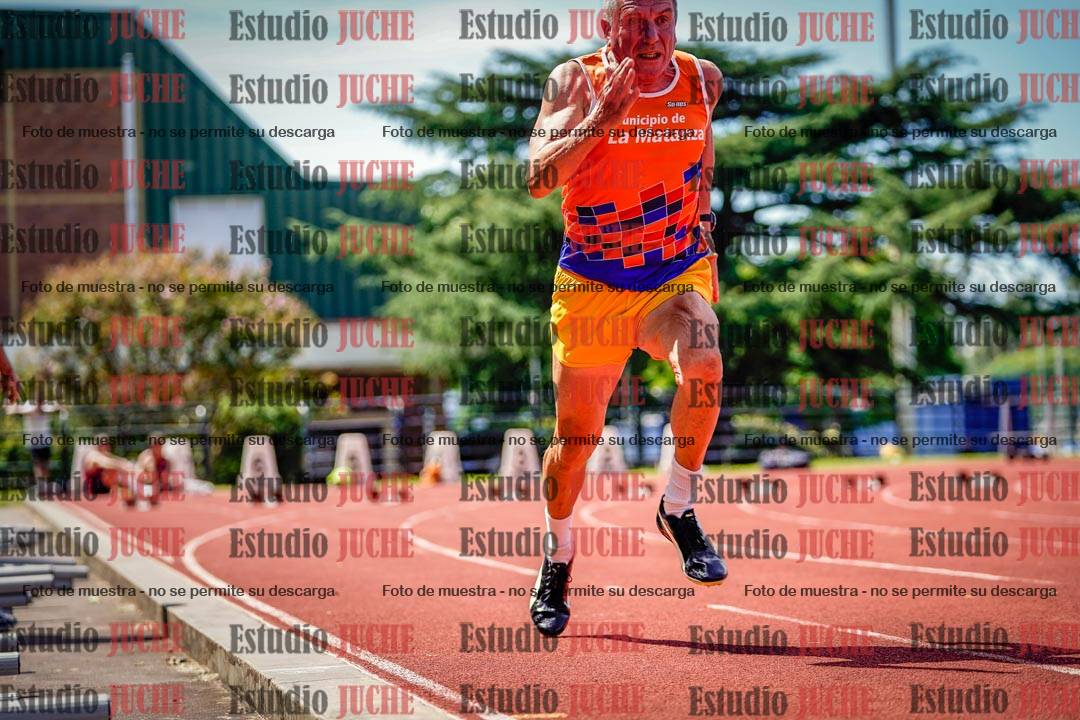 Fotos de los 100 m de varones