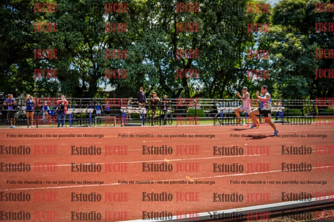 Fotos de los 100 m de varones