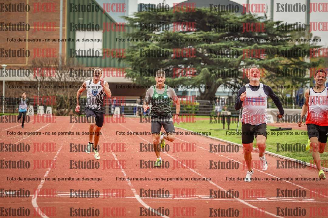 Fotos de los 200 m llanos de varones