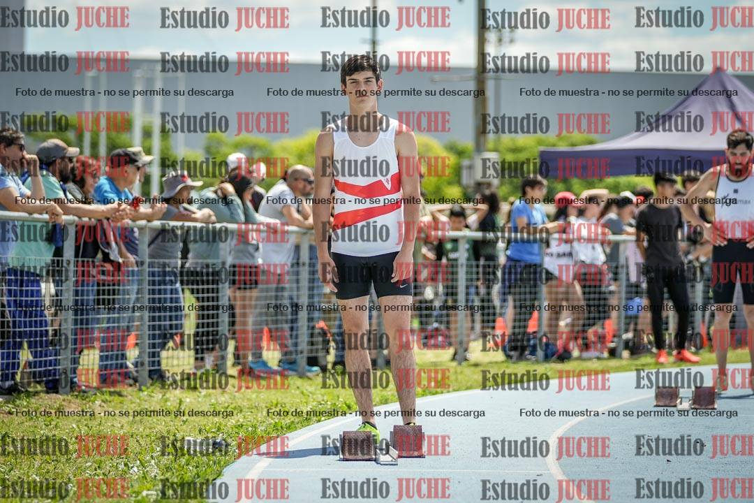 Fotos de los 400 m llanos de varones