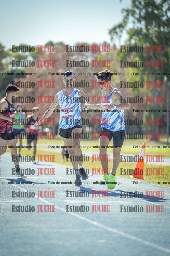 Fotos durante los relevos
