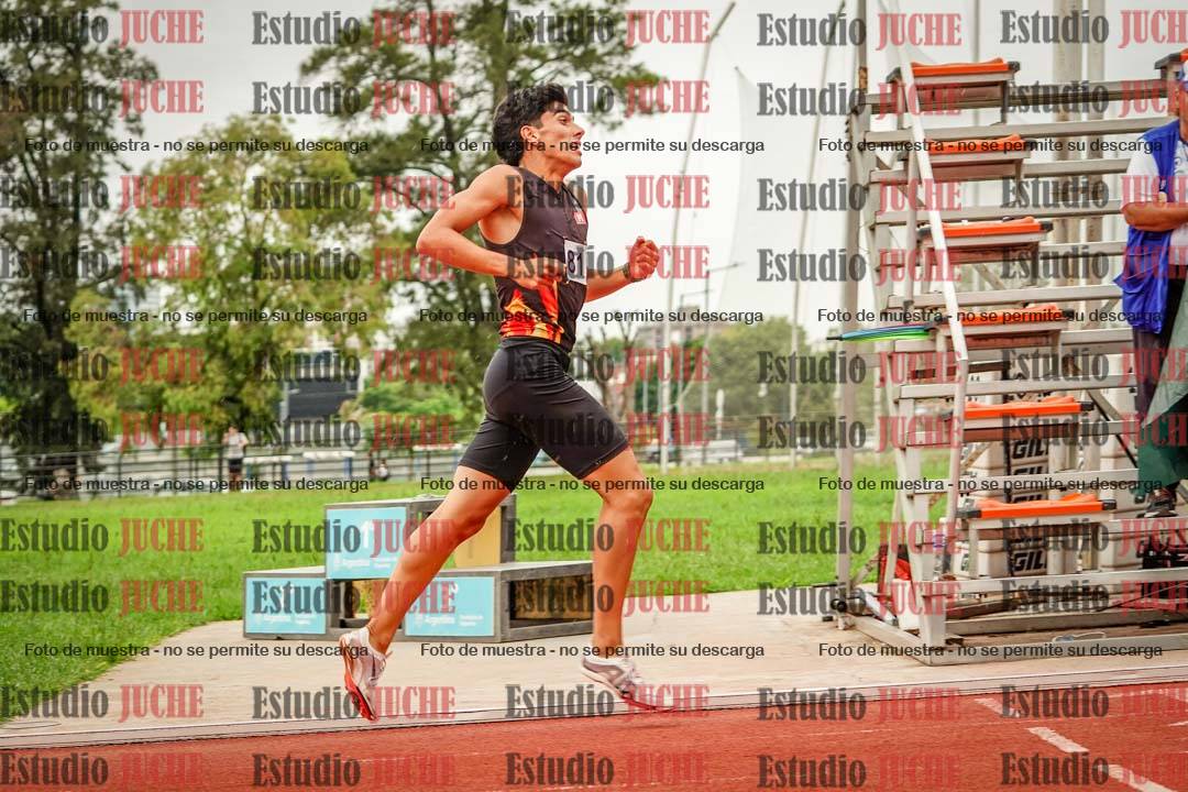Fotos de los 1500 m llanos de varones - decatlón 10