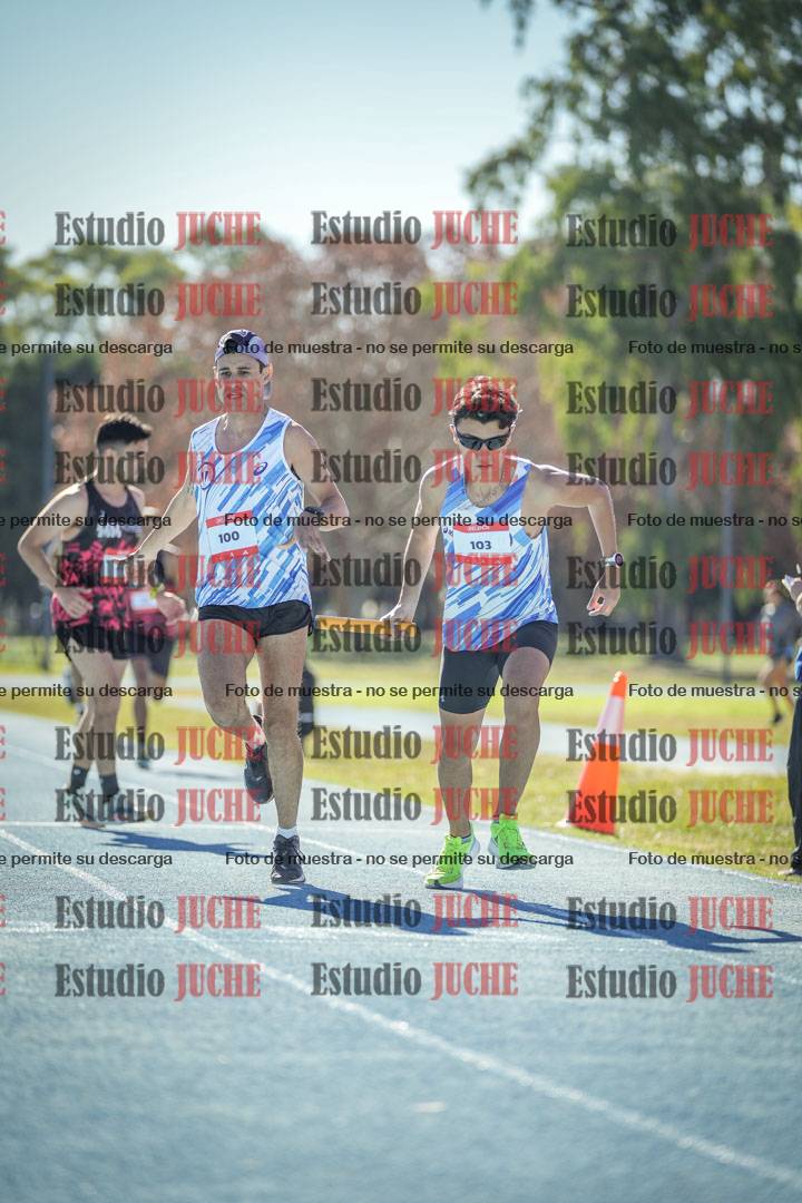 Fotos durante los relevos