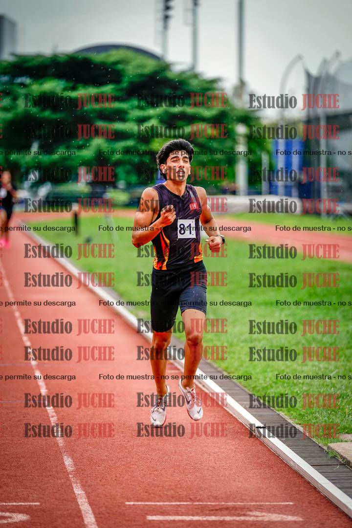 Fotos de los 1500 m llanos de varones - decatlón 10