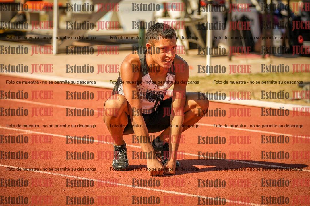 Fotos de los 400 m llanos de varones