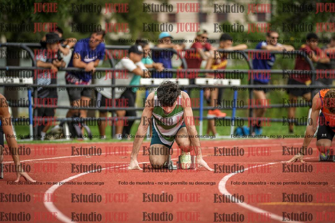 Fotos de los 200 m llanos de varones