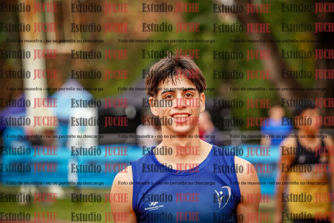 Fotos de los 400 m llanos de varones - FINAL