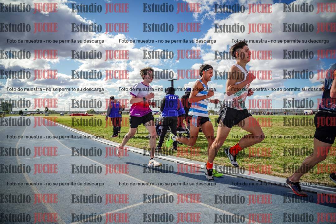 Fotos de los 5000 m llanos de varones