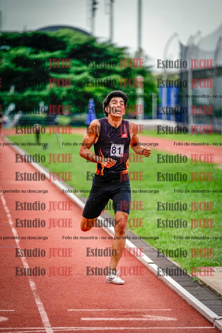 Fotos de los 1500 m llanos de varones - decatlón 10