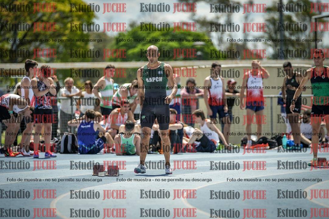 Fotos de los 400 m llanos de varones