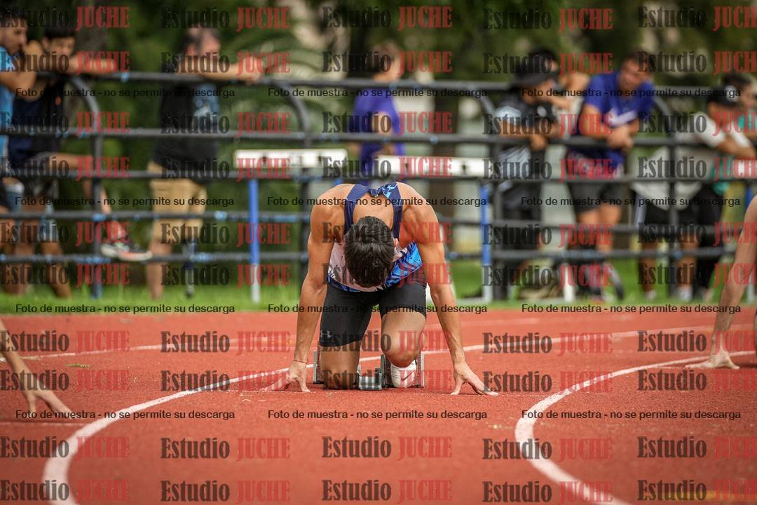Fotos de los 200 m llanos de varones