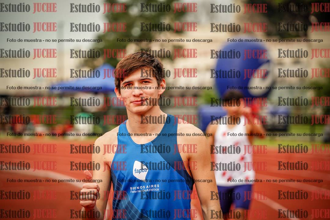 Fotos de los 400 m llanos de varones - FINAL
