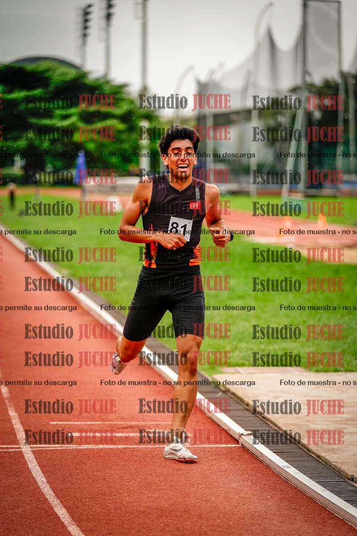 Fotos de los 1500 m llanos de varones - decatlón 10
