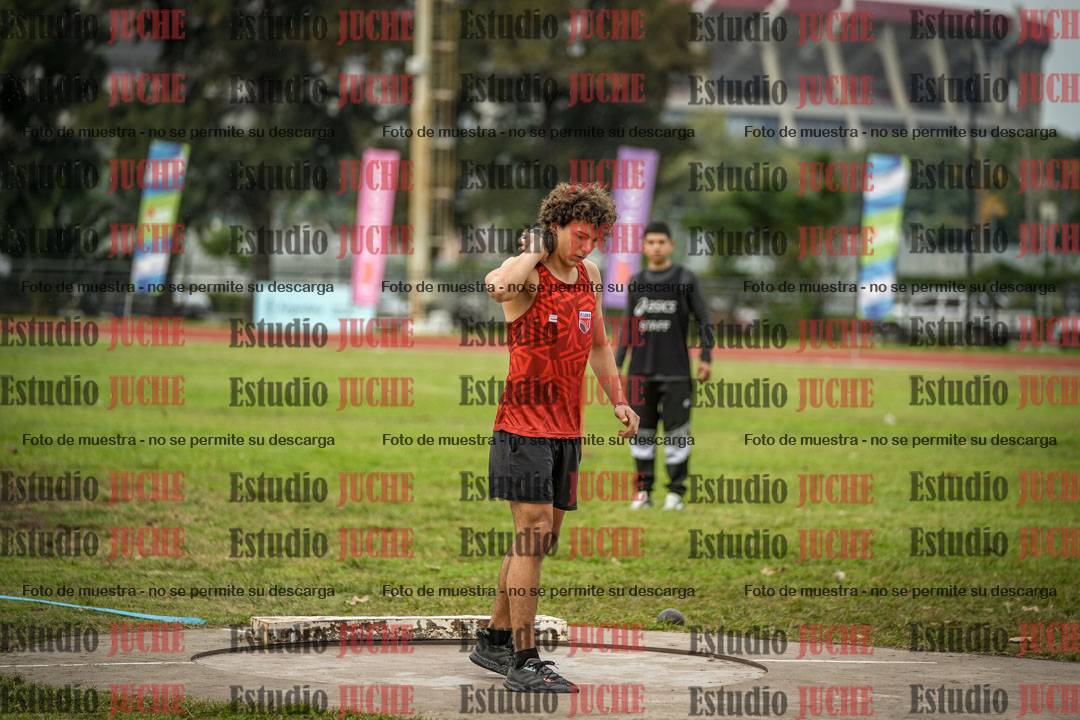 Fotos del lanzamiento de bala de varones - decatlón 3