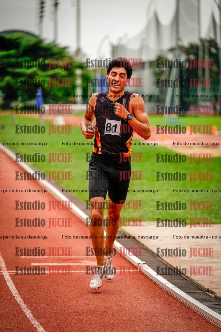 Fotos de los 1500 m llanos de varones - decatlón 10