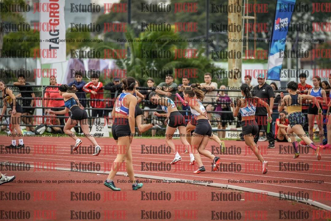 Fotos de las Postas 4x100 m de mujeres