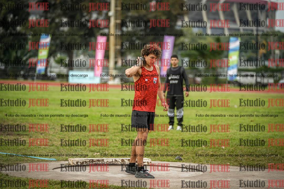Fotos del lanzamiento de bala de varones - decatlón 3