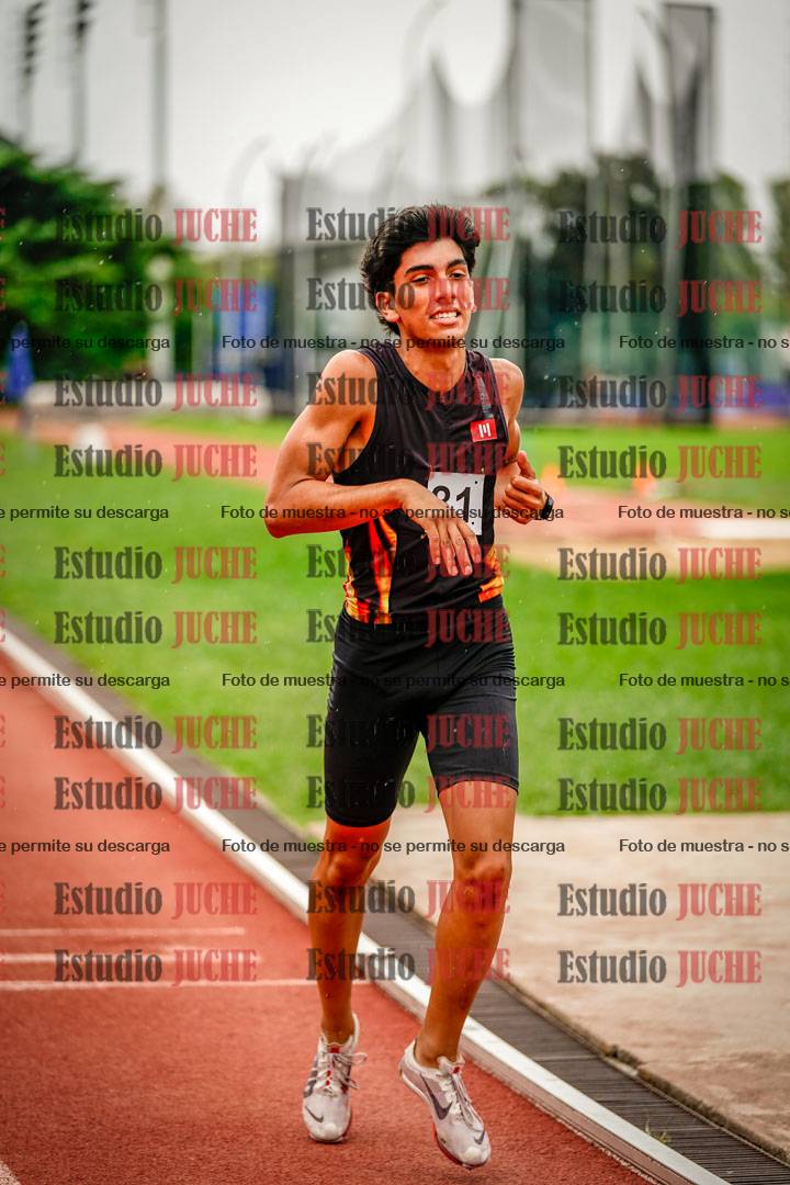 Fotos de los 1500 m llanos de varones - decatlón 10