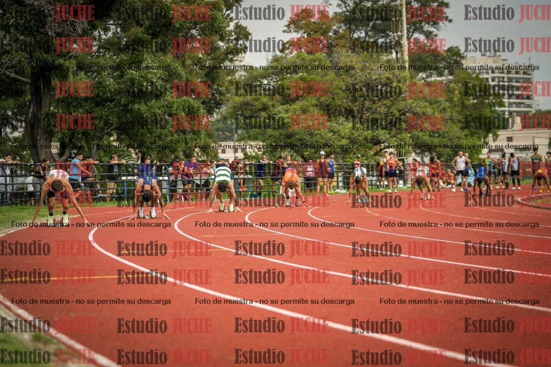 Fotos de los 200 m llanos de varones