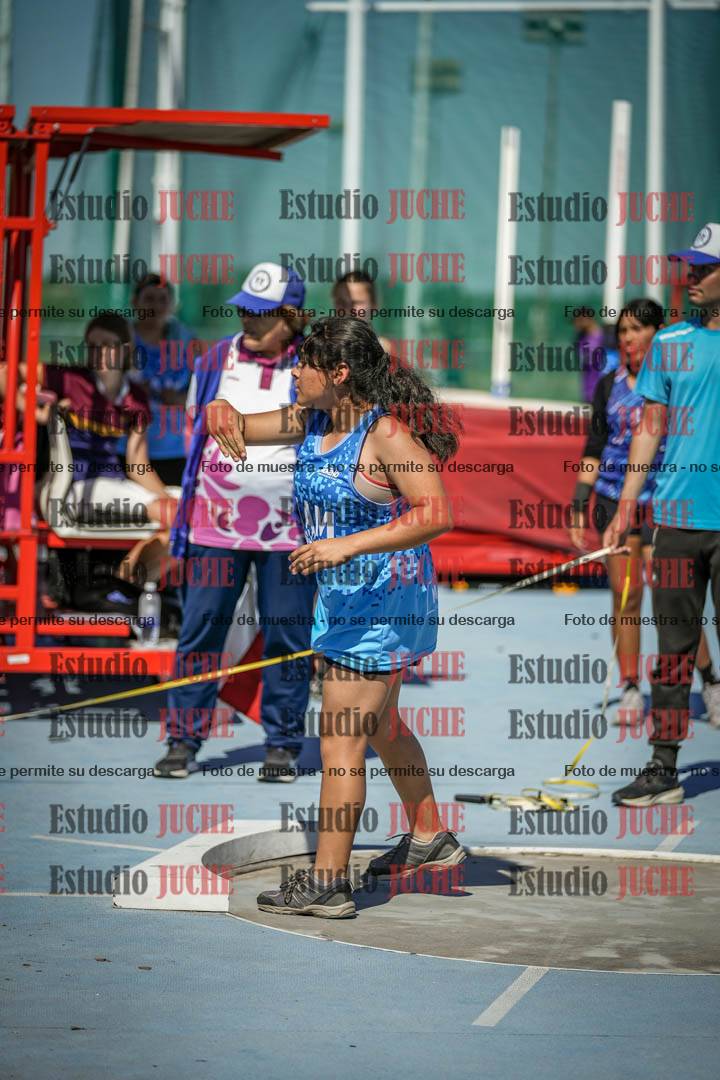 Fotos del lanzamiento de bala de mujeres - U14