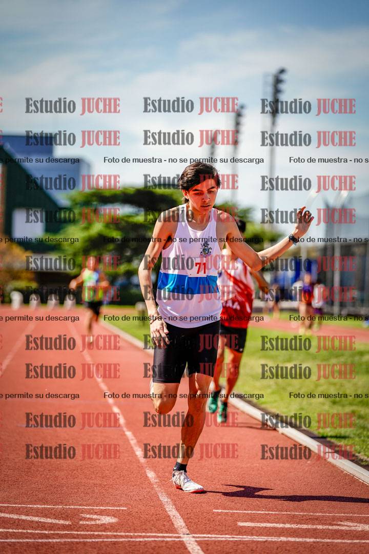 Fotos de los 800 m llanos de varones