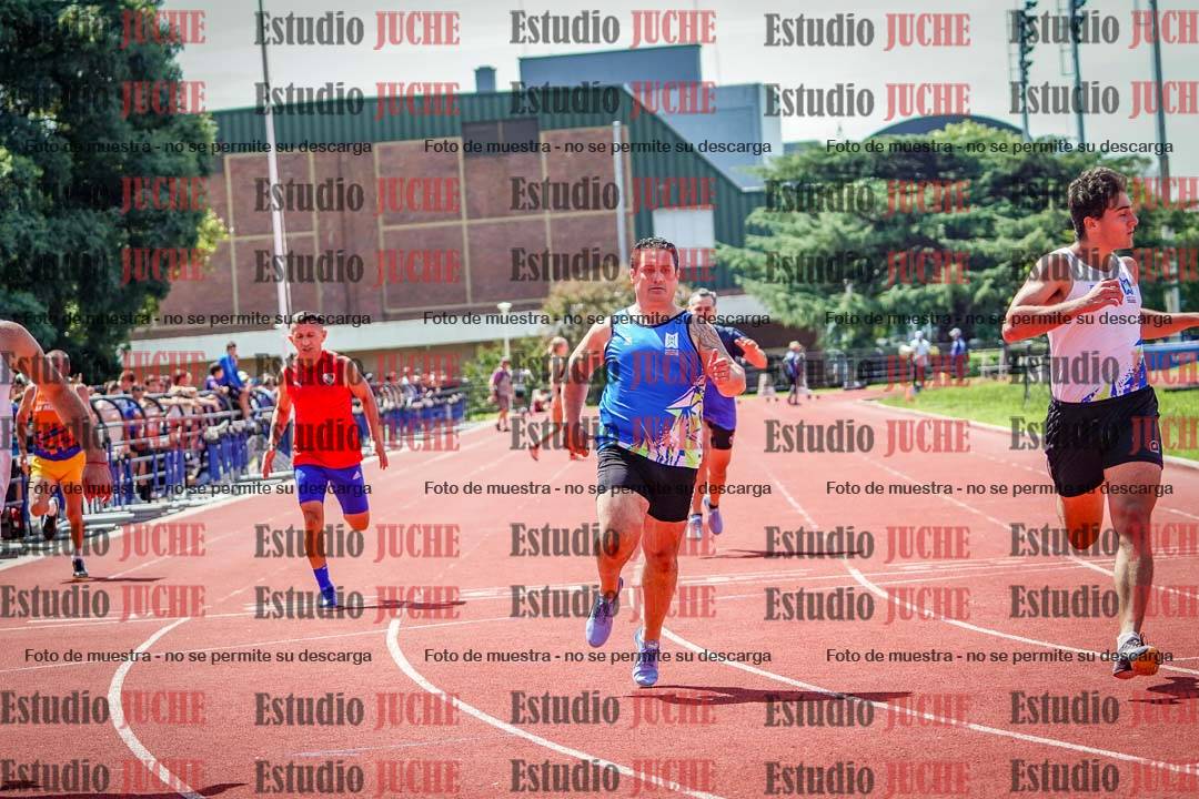Fotos de los 100 m de varones