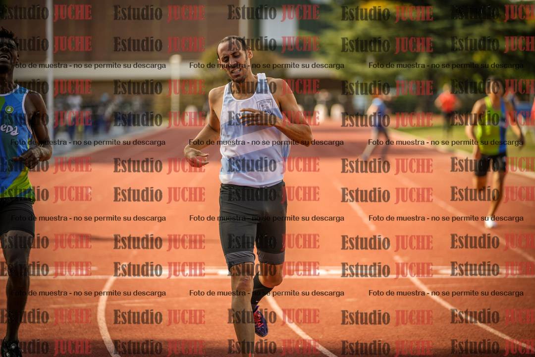 Fotos de los 400 m llanos de varones