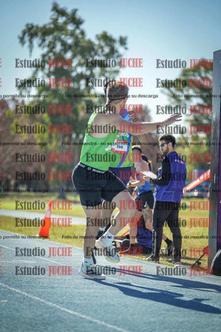 Fotos durante los relevos
