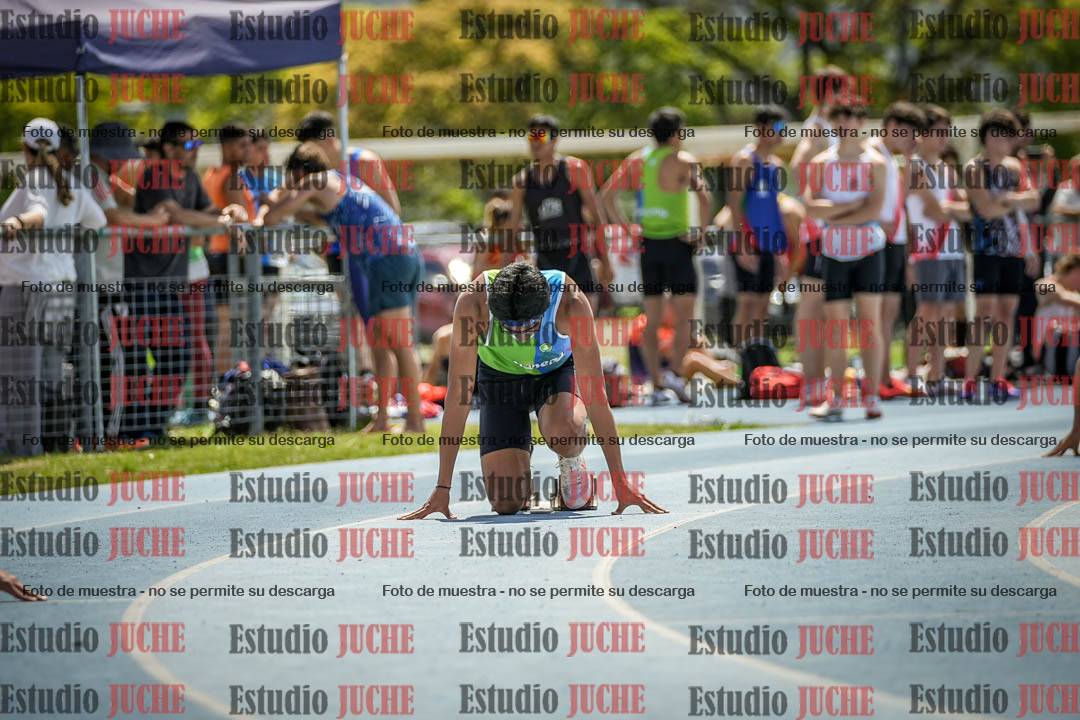Fotos de los 400 m llanos de varones