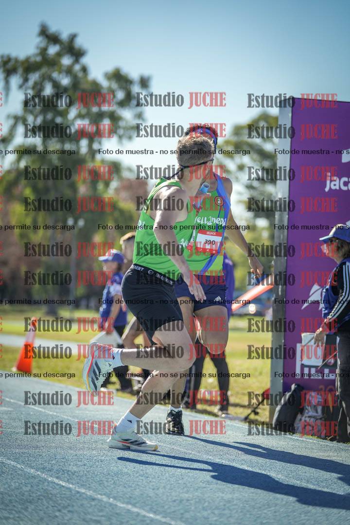 Fotos durante los relevos