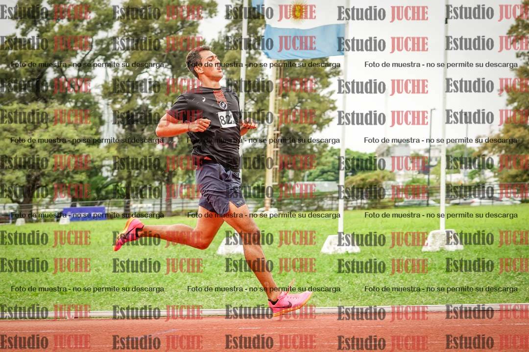 Fotos de los 1500 m llanos de varones - decatlón 10