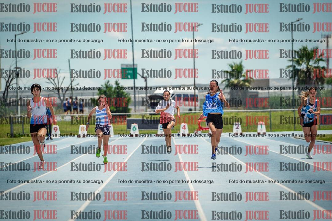 Fotos de los 100 m llanos de mujeres