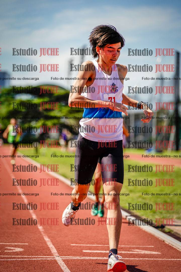Fotos de los 800 m llanos de varones
