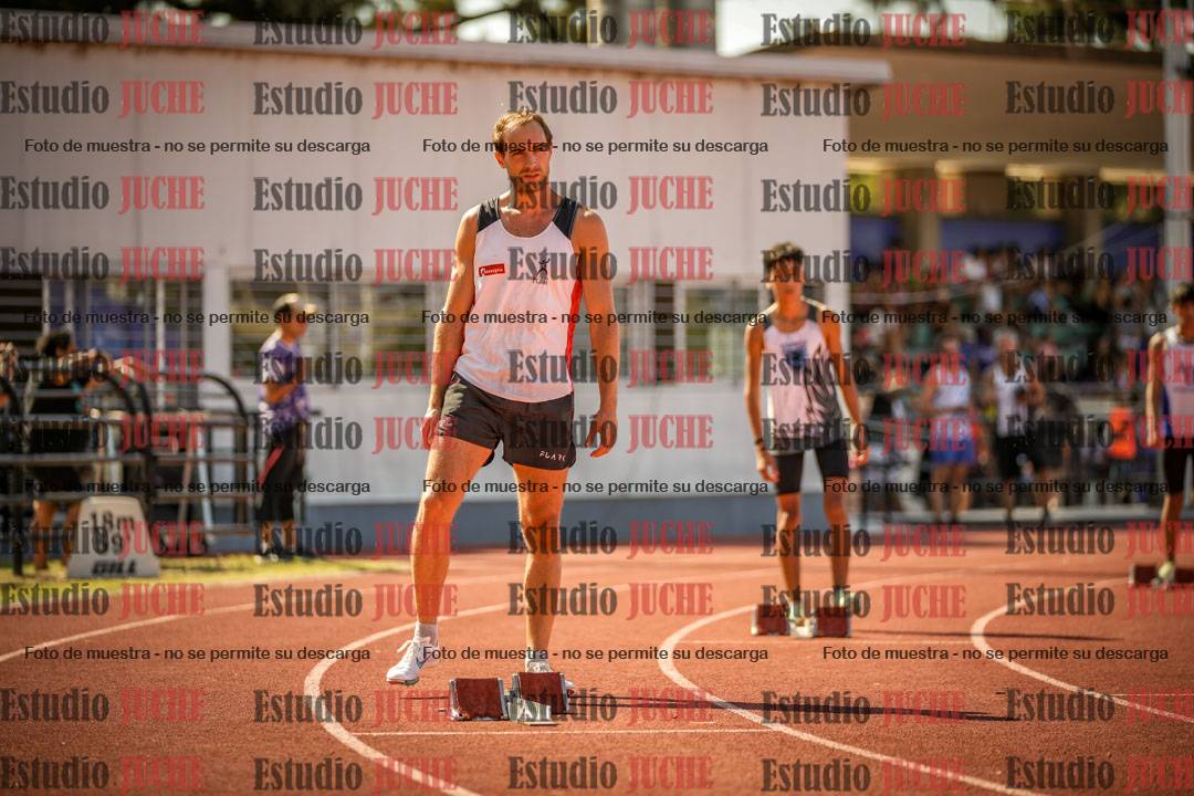 Fotos de los 400 m llanos de varones