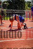 Fotos de los 100 m llanos de varones