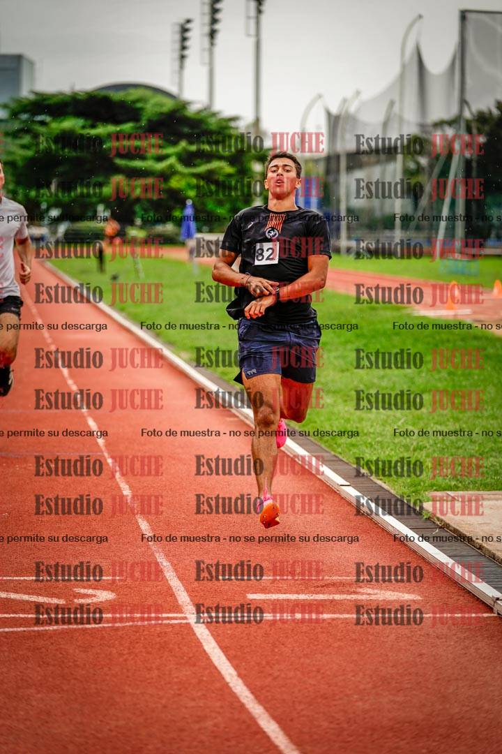Fotos de los 1500 m llanos de varones - decatlón 10