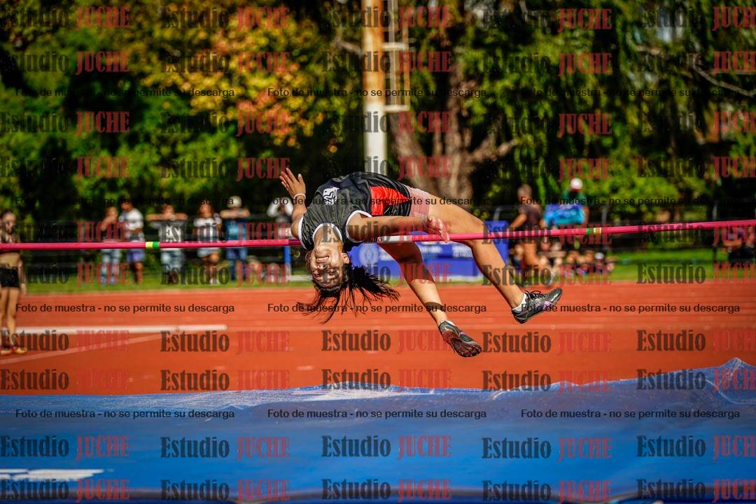 Fotos del salto en alto de mujeres