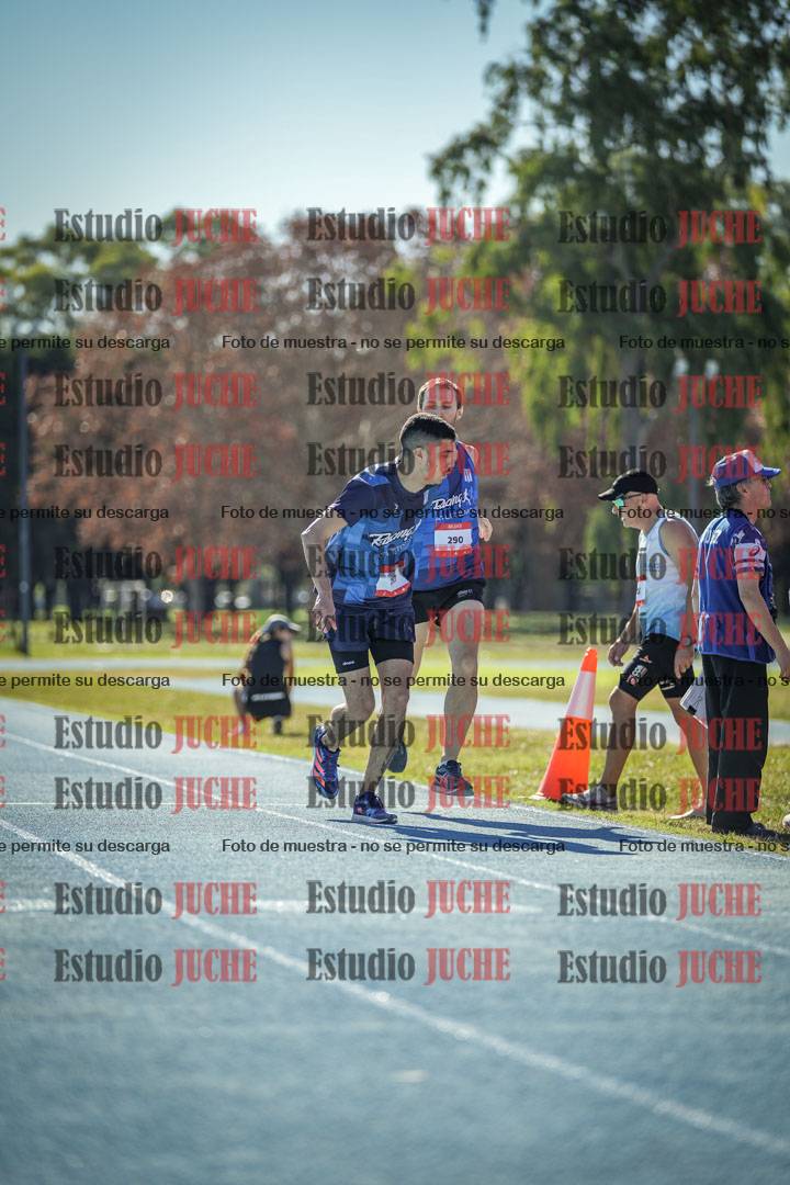 Fotos durante los relevos