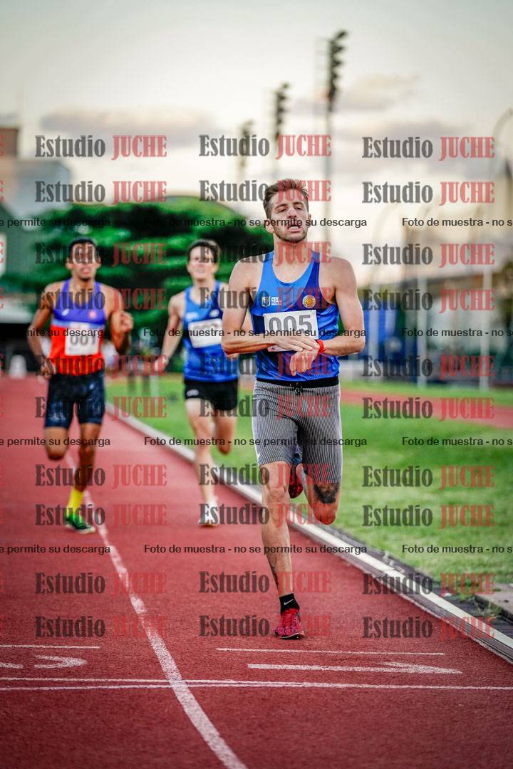 Fotos de los 1500 m llanos de varones