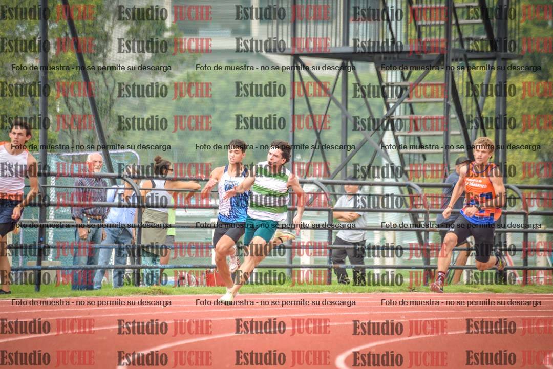 Fotos de los 200 m llanos de varones