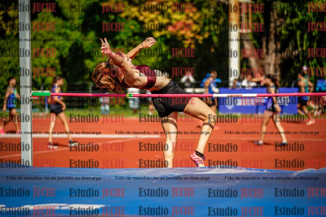 Fotos del salto en alto de mujeres