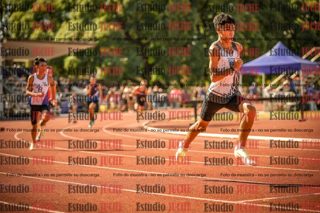 Fotos de los 400 m llanos de varones