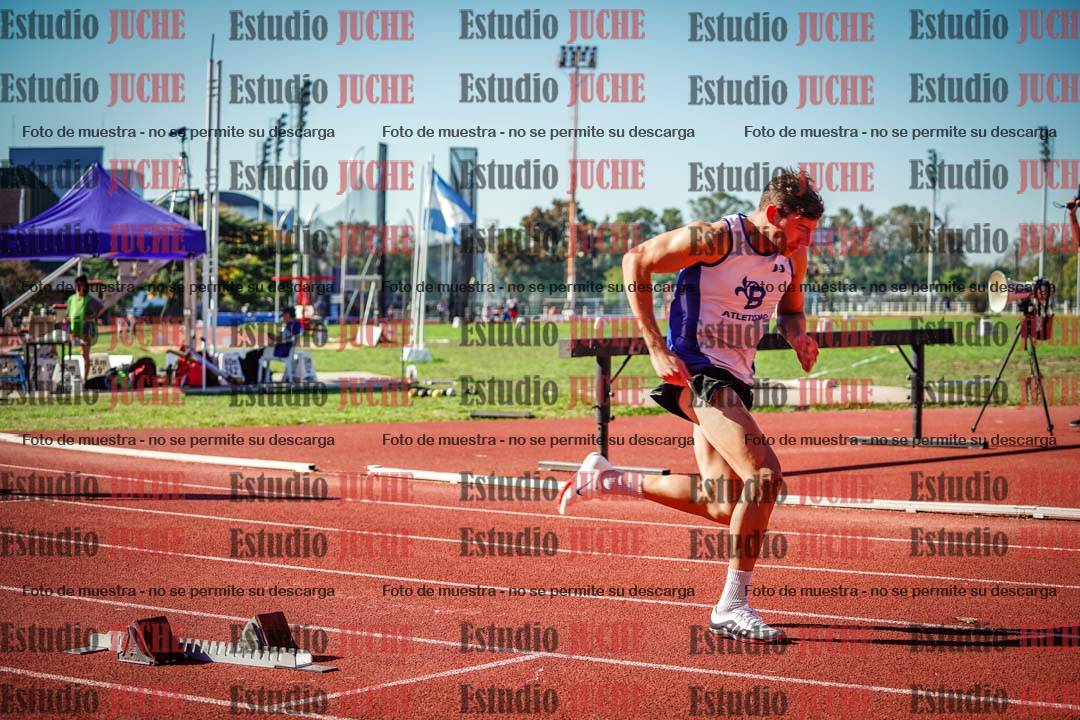 Fotos de los 400 m llanos de varones