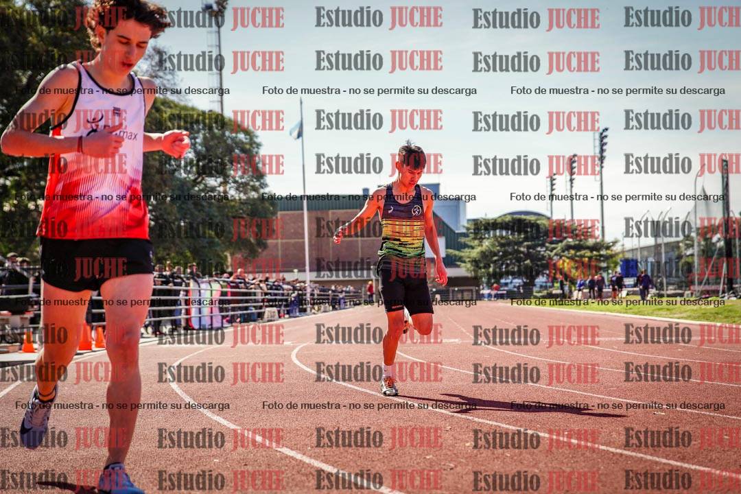 Fotos de los 200 m llanos de varones