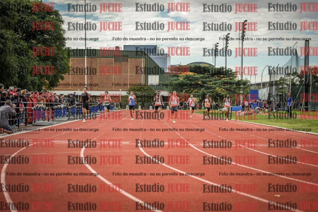 Fotos de los 400 m llanos de varones