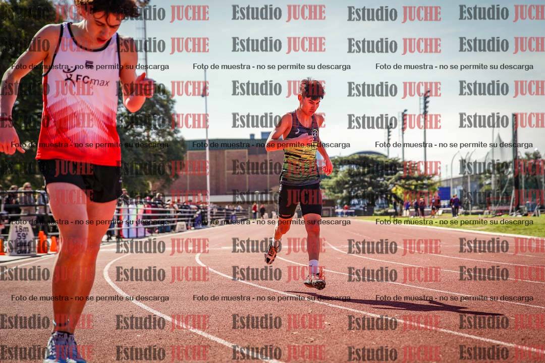 Fotos de los 200 m llanos de varones