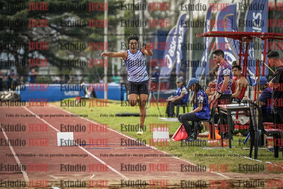 Fotos del salto en largo de varones
