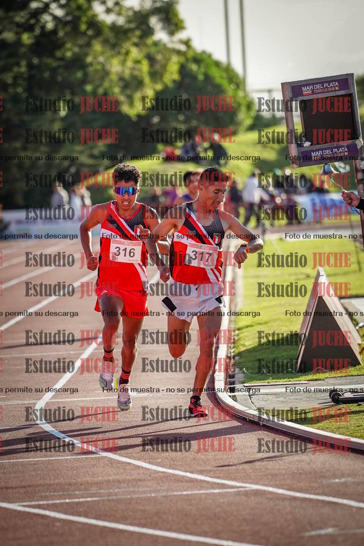 Fotos de los 5000 m de varones