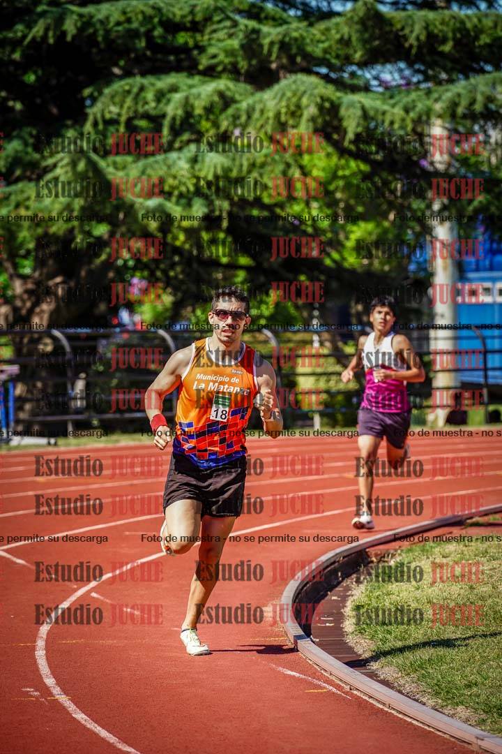 Fotos de los 800 m llanos de varones