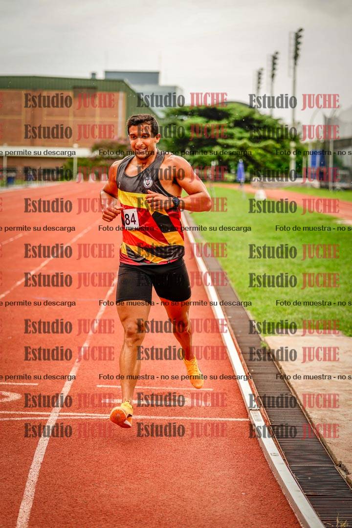 Fotos de los 1500 m llanos de varones - decatlón 10